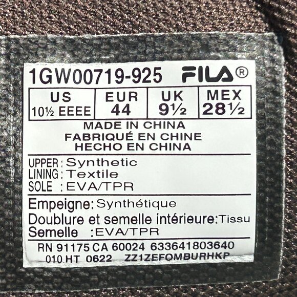 Fila Talon 2-Strap Walking Shoes – Men’s – New - Picture 13 of 14